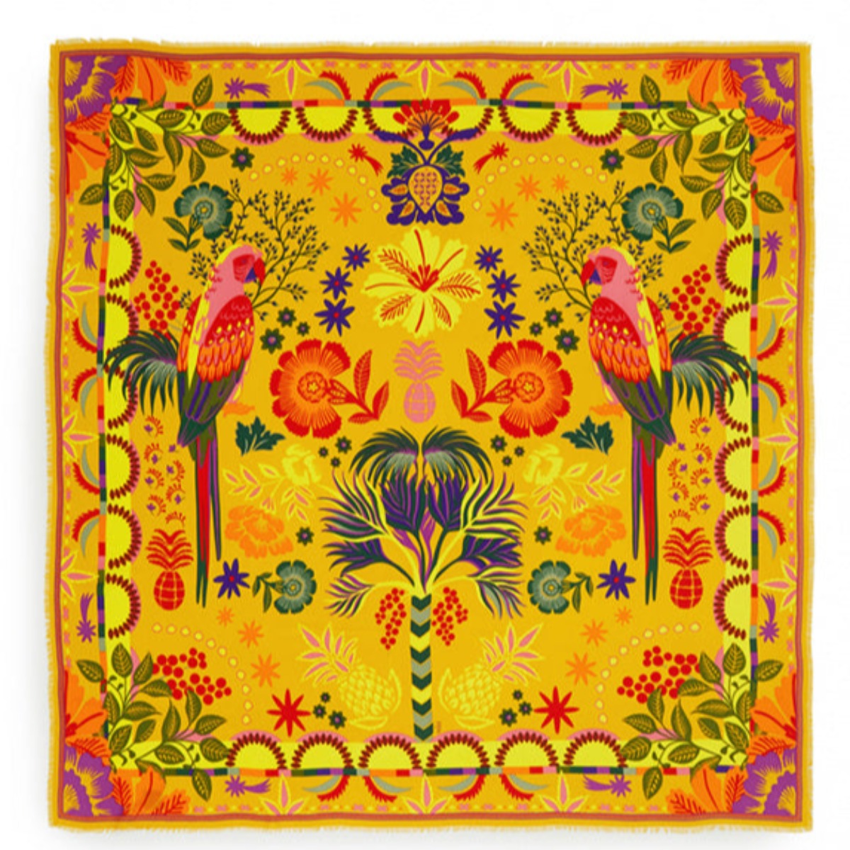 foulard big size jaune wild by hipanema