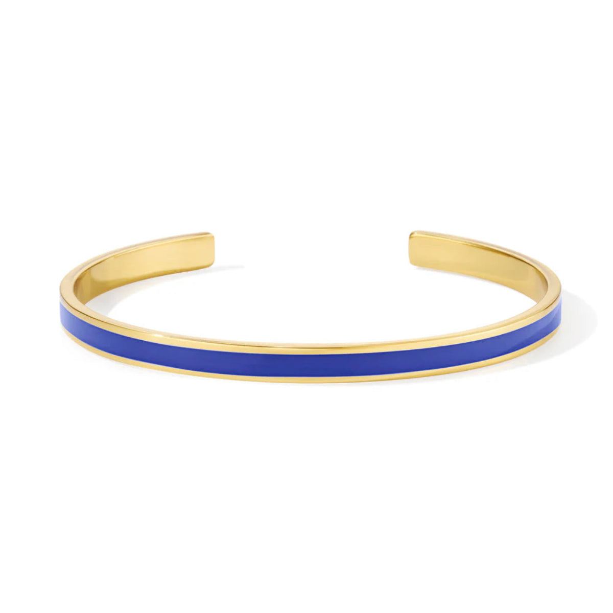Le jonc de la ligne Bangle est un bijou Iconique de la marque. Sa forme pure et intemporelle en fait une pièce véritablement incontournable.

Amusez-vous à accumuler les joncs Bangle pour créer des combinaisons uniques et élégantes à votre poignet !

Comme tous nos joncs, il est ajustable pour s'adapter au mieux à tous les poignets.

- Jonc en laiton, finition or et laque colorée.
- Taille unique car modèle ajustable.
- Largeur : 0,44 cm.
- Diamètre du jonc : 6 cm.
