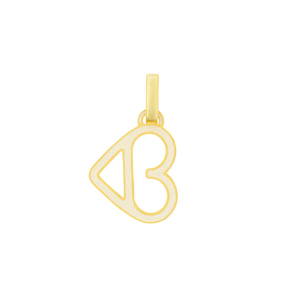 Pendentif B Heart Bangle Up