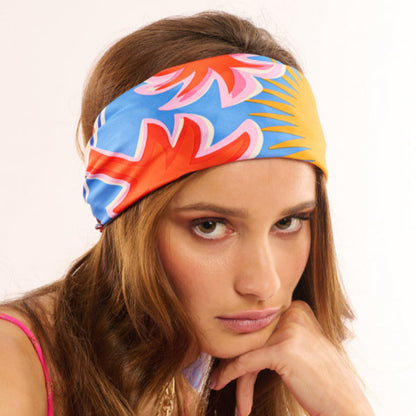 foulard medium porté