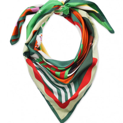 foulard chachacha medium posé