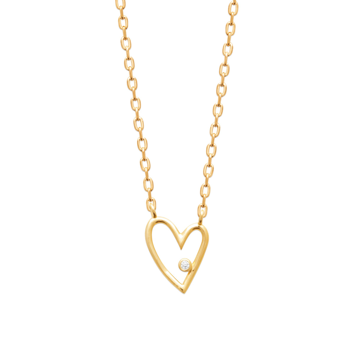 collier amélie plaqué or