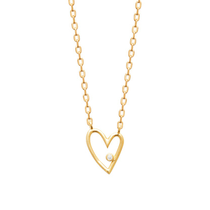 collier amélie plaqué or