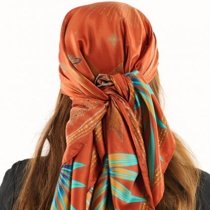 foulard comete rust wild 