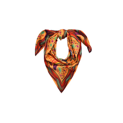 Foulard Medium Crazy World Beige Wild by Hipanema
