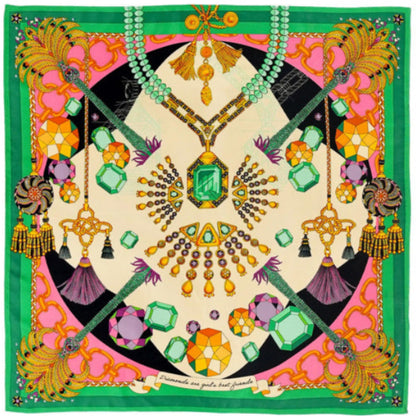 Foulard Diamonds vert Wild by Hipanema
Foulard style Versace vert
Foulard imprimé couleurs diamants
Foulard vert Wild by Hipanema
Wild by Hipanema paris