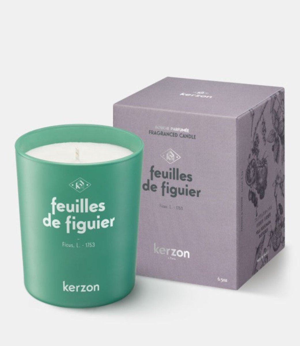 Bougie parfumée Feuilles de Figuier Kerzon