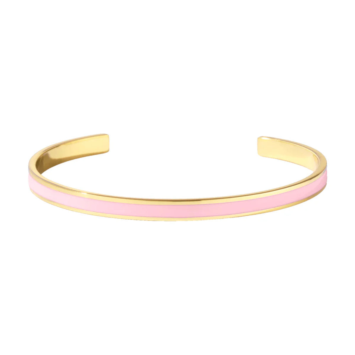 Le jonc de la ligne Bangle est un bijou Iconique de la marque. Sa forme pure et intemporelle en fait une pièce véritablement incontournable.

Amusez-vous à accumuler les joncs Bangle pour créer des combinaisons uniques et élégantes à votre poignet !

Comme tous nos joncs, il est ajustable pour s'adapter au mieux à tous les poignets.

- Jonc en laiton, finition or et laque colorée.
- Taille unique car modèle ajustable.
- Largeur : 0,44 cm.
- Diamètre du jonc : 6 cm.