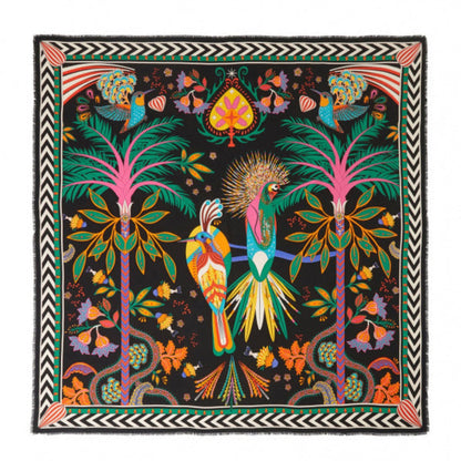 foulard big noir magic india