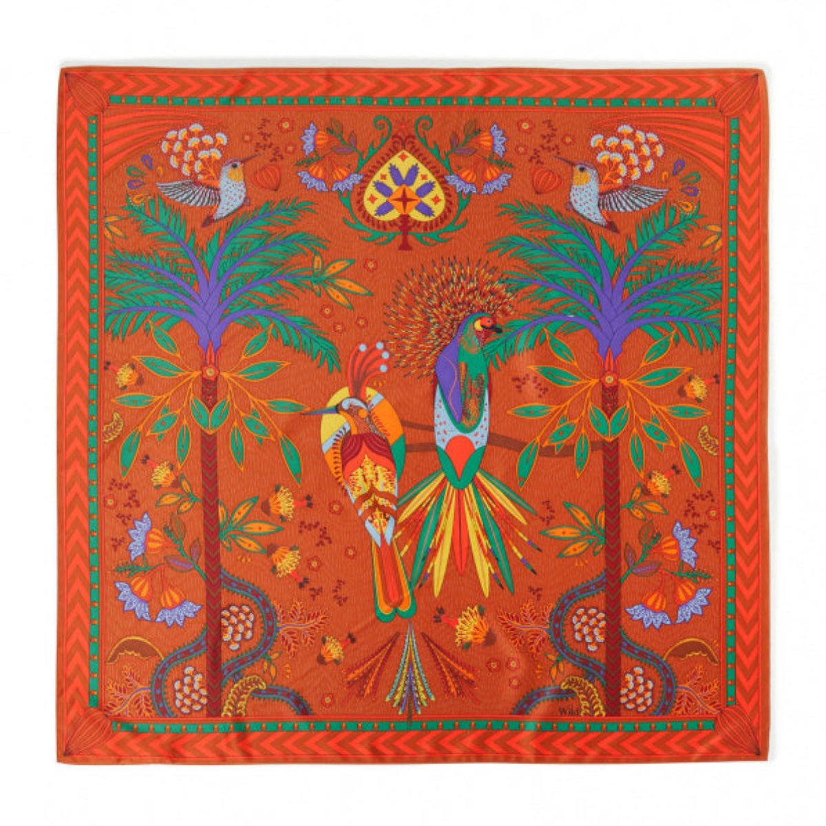 foulard magic india terracota posé wild by hipanema