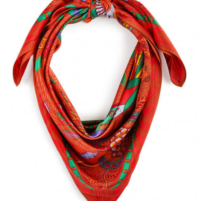 Foulard big Magic india Wild By Hipanema terracotta