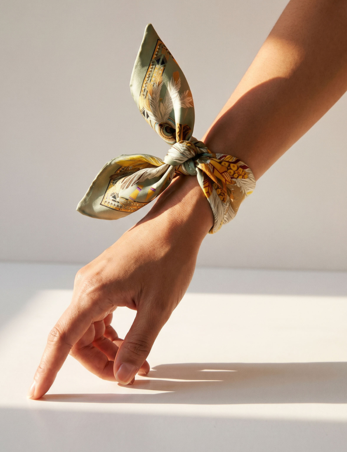 foulard aneko mini vert wild 