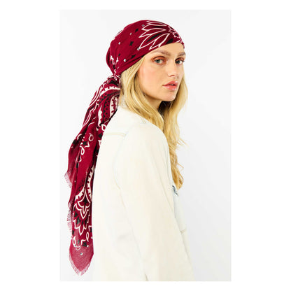 Foulard Big Paisley Bordeaux Wild by Hipanema