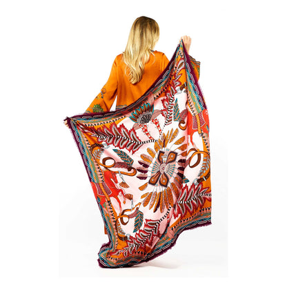 Foulard Big Pony Pony rose Wild by Hipanema