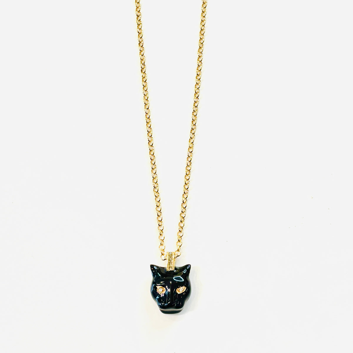 Sautoir polina firenze panthère émail noir plaqué or 24 carats 
Polina Firenze Paris bijouterie
Bijouterie Polina Firenze Paris 