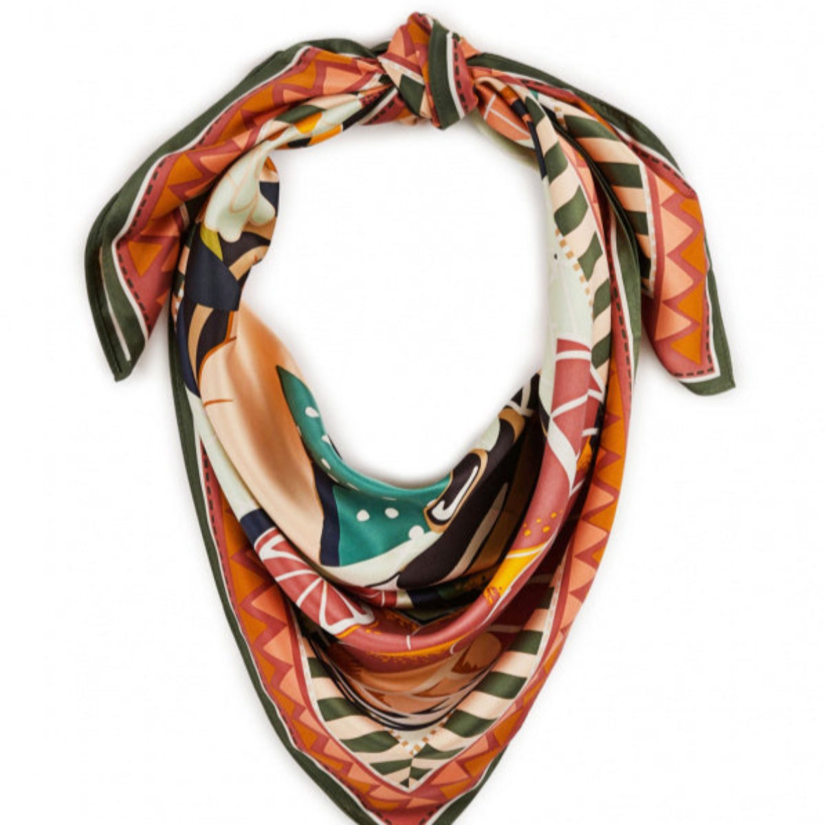 foulard simone kaki wild by hipanema