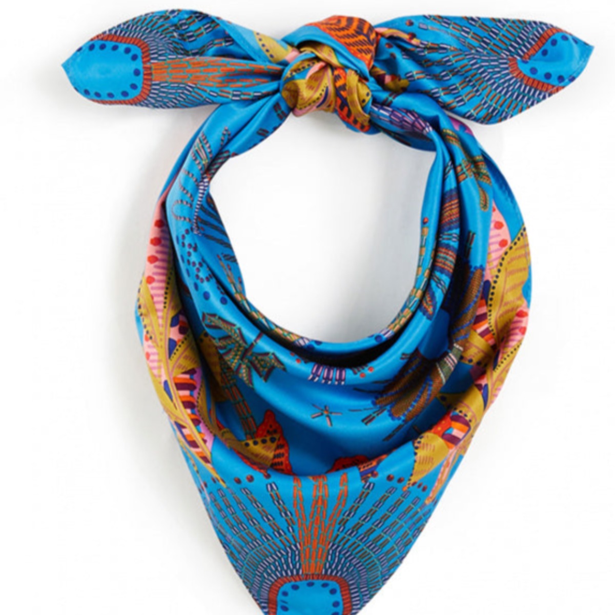 mini foulard wakiza bleu wild hipanema