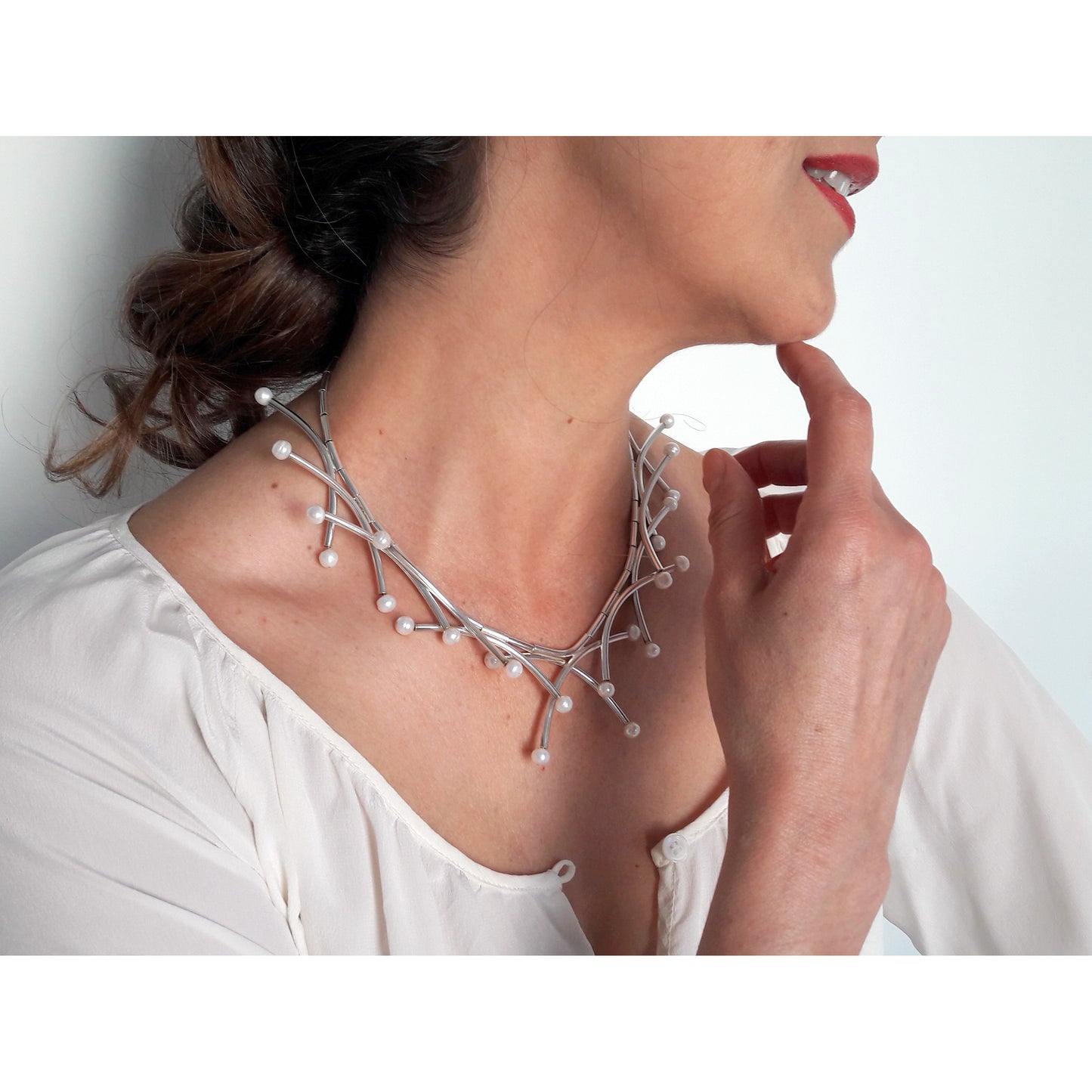 Collier Muguet en argent