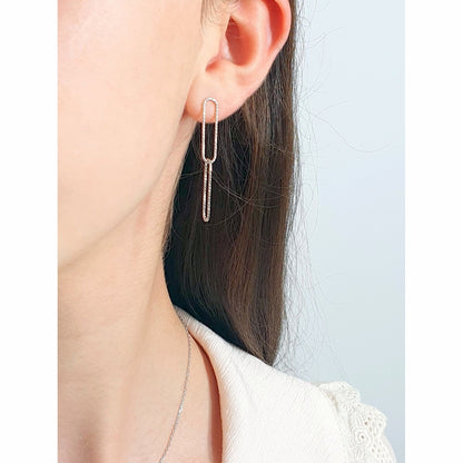 Boucles d'oreilles Carmin 2 Argent