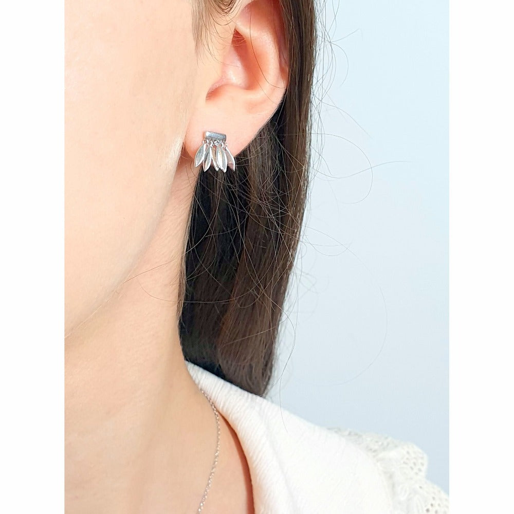 Boucles d'oreilles Penacho Argent