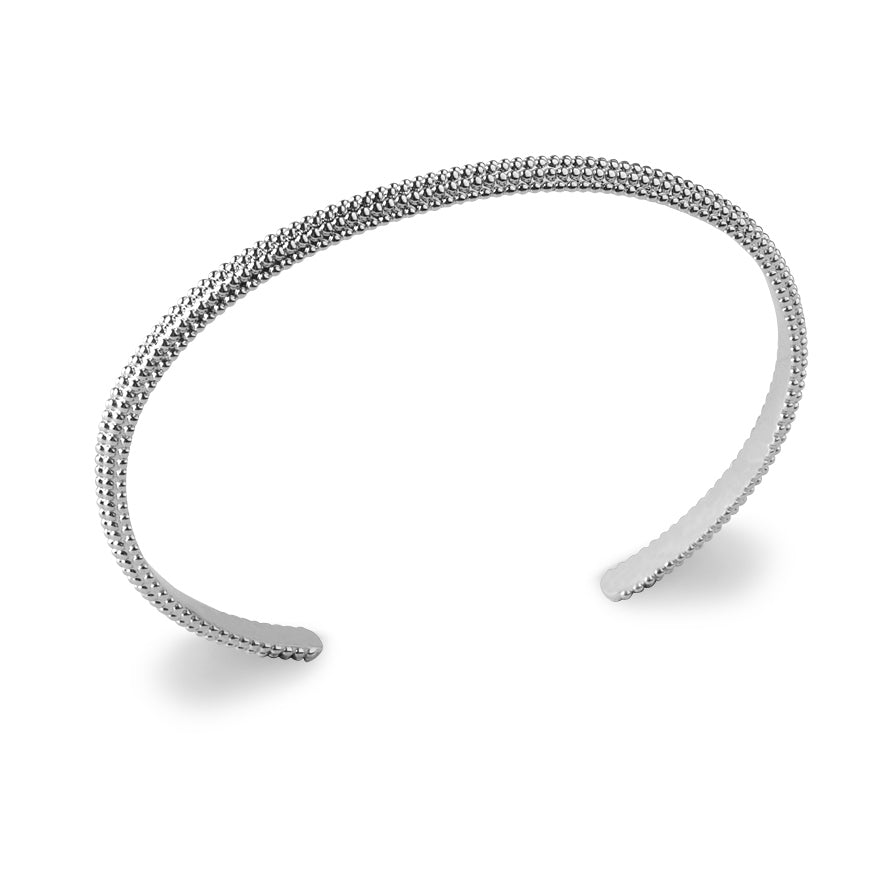 Bracelet jonc Gabrielle Argent