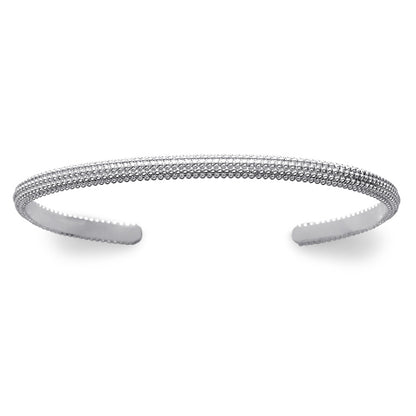 Bracelet jonc Gabrielle Argent