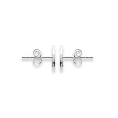 Boucles d'oreilles Martine argent