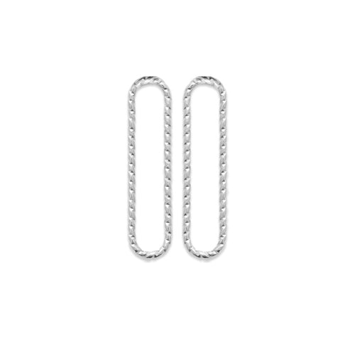 Boucles d'oreilles Carmin Argent