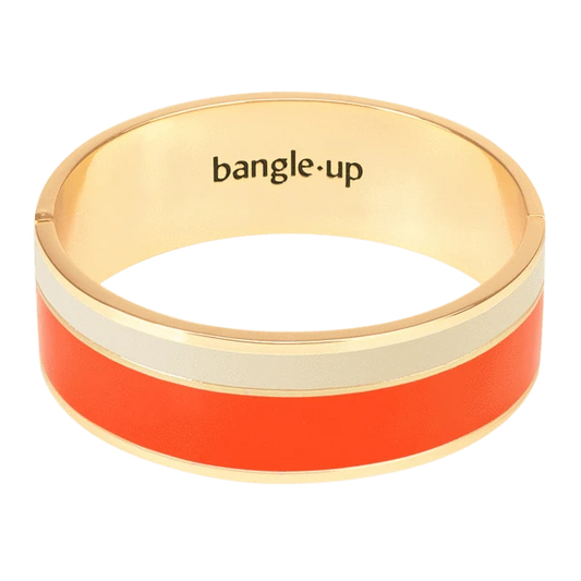 Bracelet Vaporetto -  Tangerine / Blanc sable