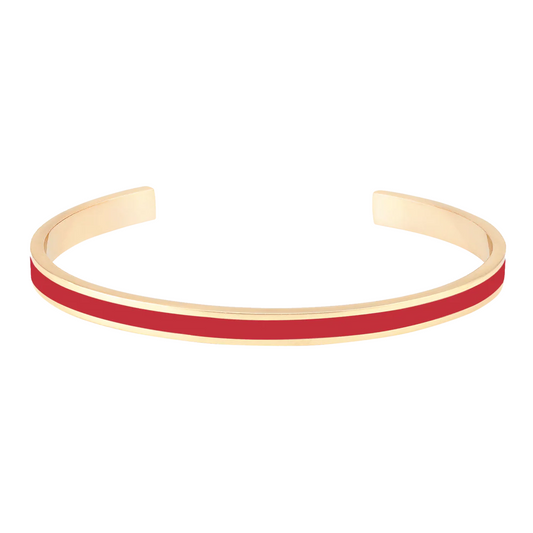 Bracelet Jonc Bangle Rouge salsa