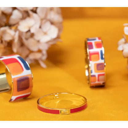 Bracelet Bangle Rouge salsa
