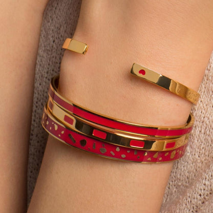 Bracelet jonc Bangle Grigri Or Light