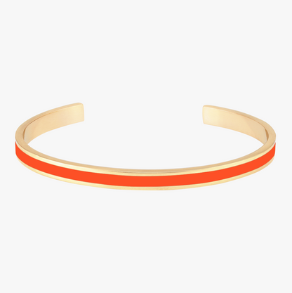 Bracelet jonc Bangle tangerine