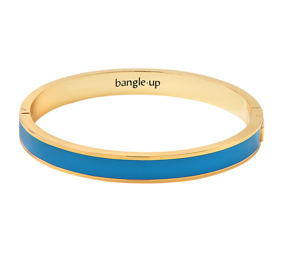 Bracelet Bangle Bleu myosotis