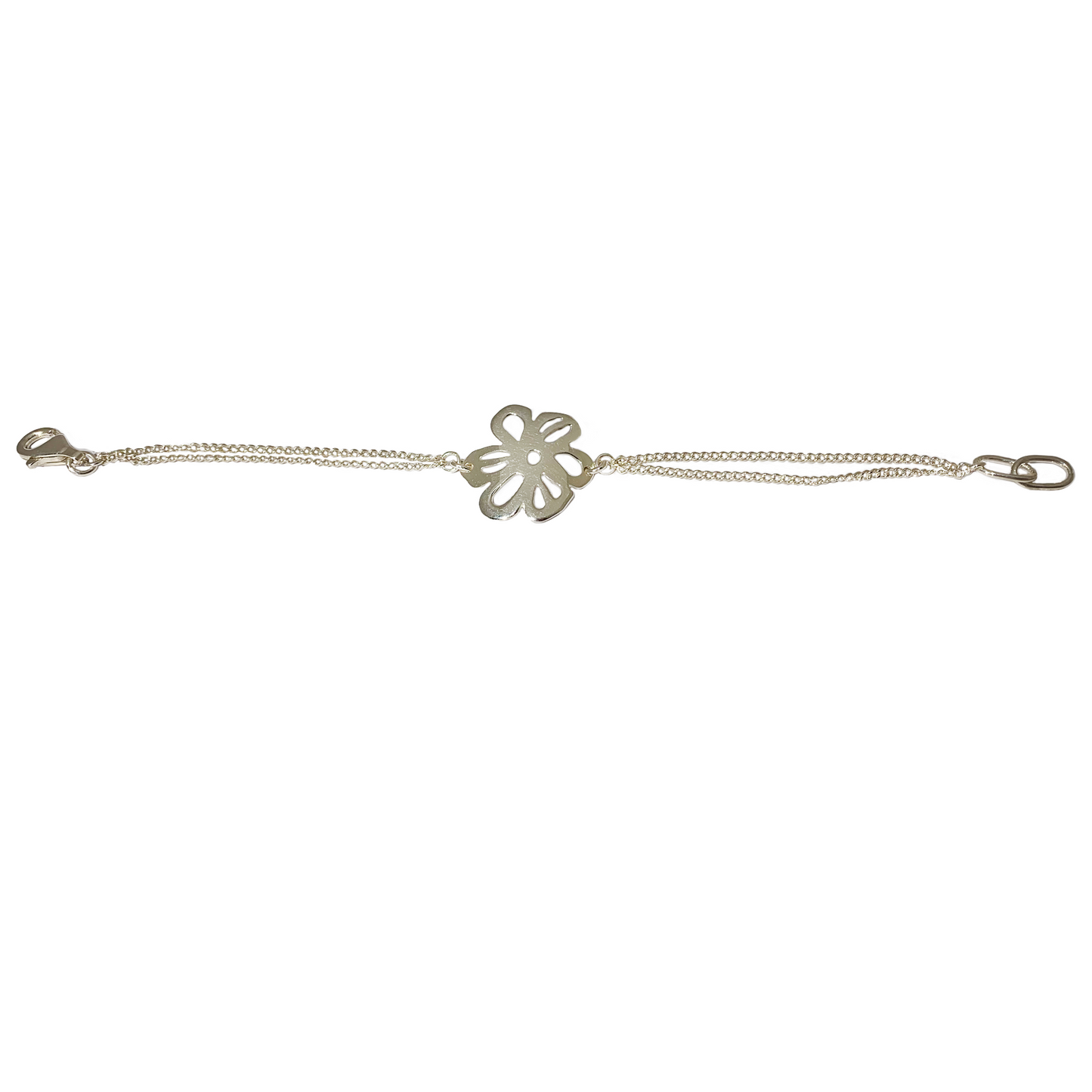 Bracelet Fleur argent