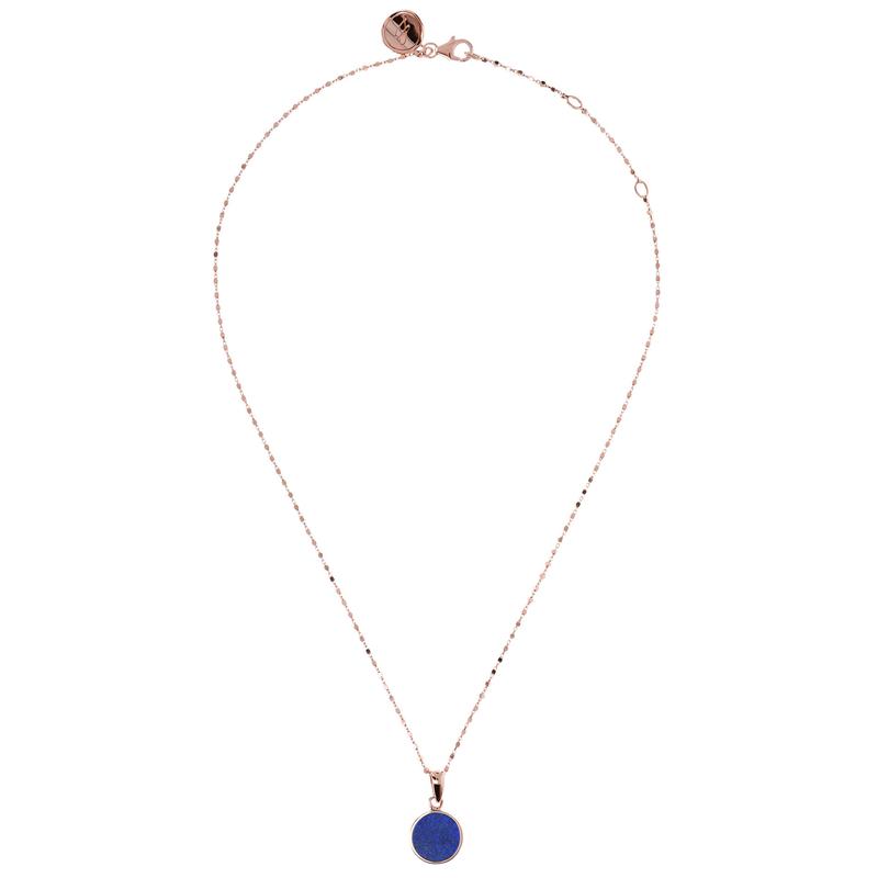 Collier Plaqué or rose et Pierres semi-précieuses