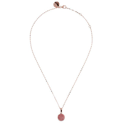 Collier Plaqué or rose et Pierres semi-précieuses