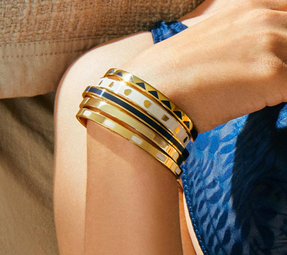 Bracelet jonc Bangle Or light